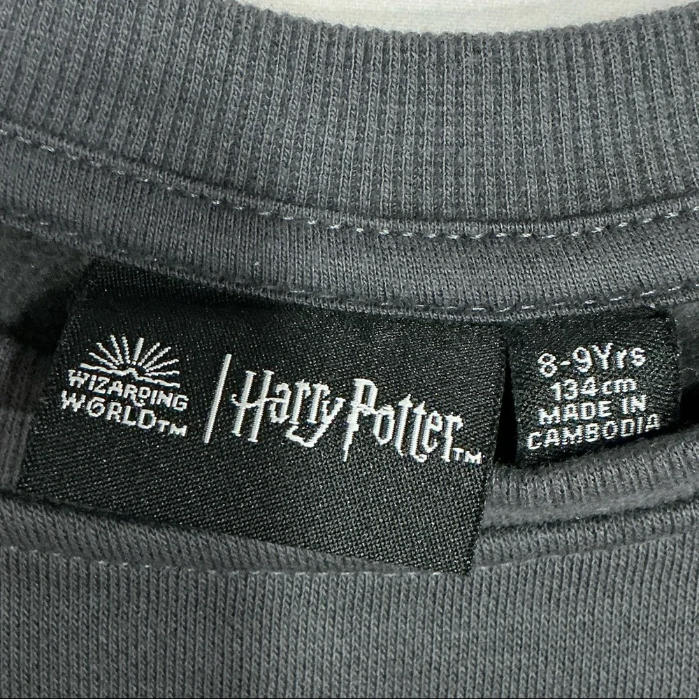 Hogwarts Black and Pink Crewneck Sweater - Picture 2 of 4